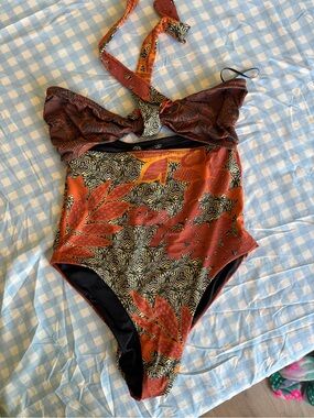Zara Cut out one piece swimsuit